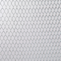 Grille de protection de gouttière en métal expansé en acier inoxydable, filtre anti-feuilles en forme de losange en rouleau