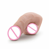 Consolador pequeño con textura de piel ligera y realista, Mini consolador para pene de 5 pulgadas, TPE suave, consolador realista para mujer, ropa interior lesbiana