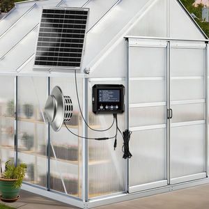 Ventilateur de ferme solaire 2500 mAh avec <span class=keywords><strong>batterie</strong></span> rechargeable - Circulation d'air <span class=keywords><strong>pour</strong></span> animaux de compagnie <span class=keywords><strong>pour</strong></span> enclos d'animaux - Product Image 6