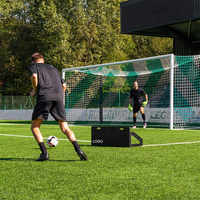 Planche de rebondissement d'entraînement de football en plastique portable et pliable planche de rebond de football pour l'entraînement