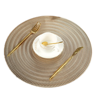Napperon de table moderne en plastique, imperméable, antidérapant, isolant thermique, pour cuisine, décoration de table domestique de haute qualité