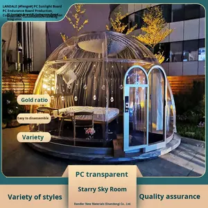 Tienda de Casa de burbujas transparente <span class=keywords><strong>para</strong></span> habitación de estrellas de PC moderna <span class=keywords><strong>para</strong></span> jardín, terraza, Internet, celebridad, hoteles hundidos, villas - Product Image 3