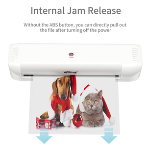 pequeño laminador eléctrico de rollo caliente 230MM máquina laminadora de plástico tamaño <span class=keywords><strong>a4</strong></span> plastificadora pre - Product Image 5