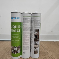Colle liquide en gros, silicone transparent, adhésif instantané sans clou, super adhérence, colle de construction