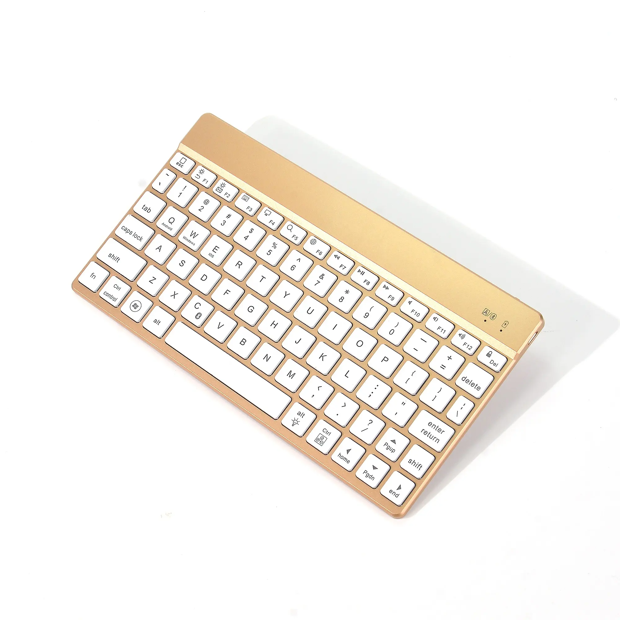 universal wireless bluetooth slim keyboard for ipad 10.2 10.5 10.9 11 apple mac mini aluminium keyboard