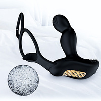 Masseurs de prostate masculins en silicone télécommandés pour hommes masturbation 7 modes de vibration Plug anal vibrateur Sex Toys pour hommes