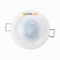 3 détecteurs de mouvement PIR de plafond haute sensibilité longue portée à 360 degrés avec étanchéité IP20, contrôle de la lumière 220-240V AC