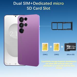 Meilleure vente Version mondiale S25 Ultra téléphone intelligent 7.2 pouces 16 + 1 To déverrouiller S-Pen <span class=keywords><strong>4G</strong></span> WIFI Gaming S23 S24 téléphone portable - Product Image 3