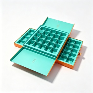 Boîtes à bonbons pour enfants personnalisées, réutilisables, fournisseur certifié, en éponge, écologiques, recyclables, imprimées en CMJN, en carton, ensembles <span class=keywords><strong>de</strong></span> chocolats - Product Image 3