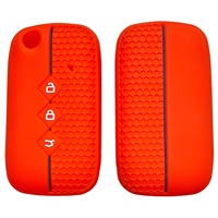 Housse de protection antidérapante en silicone à 3 boutons pour clé de voiture, compatible avec les clés Wuling Xingchen 2021-2025 et les clés Chevrolet