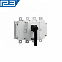 Interrupteur d'isolement de charge extérieur YUYE YGL-63 3P/4P de Chine, interrupteur de changement de phase électrique triphasé manuel pour générateur