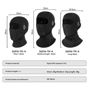Passamontagna <span class=keywords><strong>con</strong></span> Apertura Laterale per <span class=keywords><strong>Occhiali</strong></span>, Protezione Solare, Maschera Facciale per Sci, Pesca e Ciclismo - Product Image 5