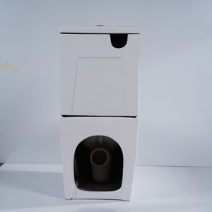 Bát Bể Chứa Nước Phòng Tắm Vách Ngăn Bằng Gốm 2 Mảnh Cho Nhà Vệ Sinh Cỡ Nhỏ - Product Image 6