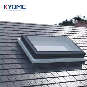 Thời trang mới đơn tráng men kính không khung mái hiên cửa sổ cho khu dân cư tầng hầm nhà bếp Skylight độ cao nhà bếp Skylight - Product Image 1