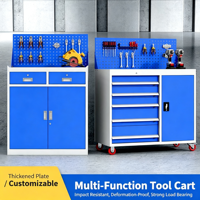 Chariot à outils mobile industriel multifonctionnel OEM OBM avec capacité de charge de 300 kg pour la réparation automobile et l'entretien des équipements