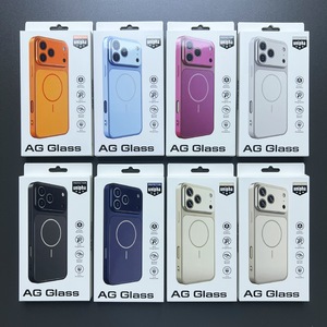 Coque de téléphone en verre AG à changement instantané pour <span class=keywords><strong>iPhone</strong></span> 18 <span class=keywords><strong>Pro</strong></span> <span class=keywords><strong>Max</strong></span>, coque arrière magnétique renforcée pour <span class=keywords><strong>iPhone</strong></span> 18 <span class=keywords><strong>Pro</strong></span> 16 <span class=keywords><strong>Pro</strong></span> <span class=keywords><strong>Max</strong></span> - Product Image 2