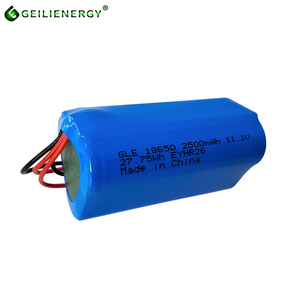 Geilienergy Rechargeable 11.1V 3S 18650 2500mAh Lithium-Ion <b>Battery</b> with Safety Features - Product Image 4
