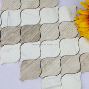 Mosaico de Mármol de Lujo en Forma de Gota de Agua, Piedra Natural para Proyectos de Villas y Hoteles de Alta Gama, Proyectos Gubernamentales y Comerciales - Product Image 2