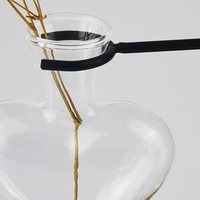 Dropshipping Vase en verre hydroponique Vintage Desktop Terrarium Planter Water Propagation Vase for Home Garden Planters