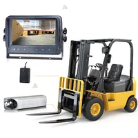 STONKAM kablosuz Forklift kamera sistemi forklift ile monitör ve şarj edilebilir pil paketi