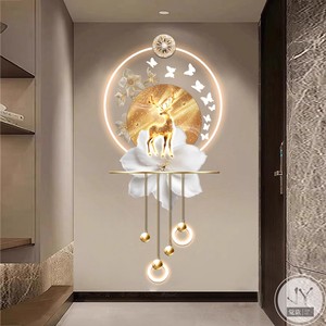 Murales di Lusso con <span class=keywords><strong>Albero</strong></span> <span class=keywords><strong>della</strong></span> Fortuna per Ingresso, Corridoio e Aisle, Decorazioni Luminose di Alta Classe, <span class=keywords><strong>Dipinti</strong></span> di Natura Morta - Product Image 3