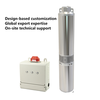 Pompe submersible domestique à fonctionnement silencieux, moteur sans huile, pour surpression d'eau, pour puits profonds, pour l'irrigation des jardins et des arroseurs