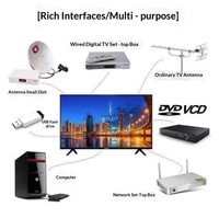 Vente en gros de téléviseurs intelligents 4K de 55 à 110 pouces auprès des fabricants, téléviseurs ultra haute définition à écran plein sans bordure pour la maison et l'hôtel