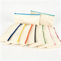 Pochette à crayons en toile colorée pour étudiants