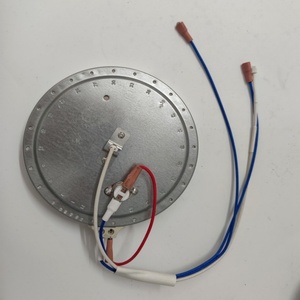 Placa de Inducción Integrada, Cocina Eléctrica de Cerámica con 2 Hornillas - Product Image 5