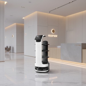Robot Humanoide con IA para Restaurantes, Control por Aplicación, Carga Automática, Carga Útil de 40 kg, Navegación LDS Slam, Ofrece Entrega de <span class=keywords><strong>Comida</strong></span> - Product Image 3