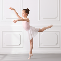Zapatillas de Ballet de Lona con Suela Partida y Correa Elástica Sin Cordones para Niños, Varios Tonos de Piel, Zapatos Profesionales para Danza Ballet