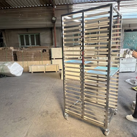 Carro de Enfriamiento Comercial para Cocina y Panadería de Alta Resistencia, 600x400, 800x600 mm, 15, 20 y 30 Niveles