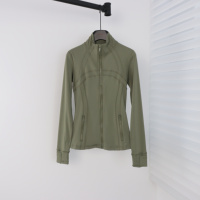 Veste de yoga chic pour femme, respirante, légère, grande taille, zippée, avec détail au dos, coupe ajustée, pour fitness, gym, course à pied, avec trous pour les pouces