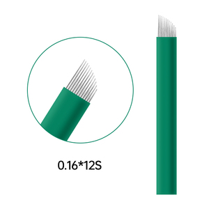 เข็มไมโครเบลดดิ้งขนาด 0.16 มม. แบบใช้แล้วทิ้ง สำหรับสักคิ้ว 3 มิติ ด้วยปากกาแต่งหน้าถาวรแบบแมนนวล - Product Image 4