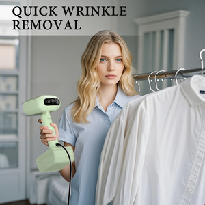 Vaporizador de ropa de vapor y secado rápido de 5 velocidades de alta potencia con mango plegable que evita la quema seca para uso en hoteles/hogares - Product Image 3