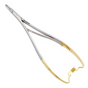 Porte-aiguilles dentaire Lichtenberg, ensemble d'instruments certifiés CE, usage hospitalier, acier inoxydable professionnel, équipement de qualité supérieure - Product Image 1
