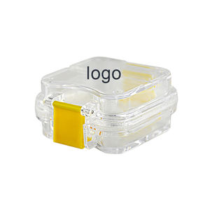 Trasparente di Plastica trasparente dente denti Dentale Corona Box/dentale box cuscino - Product Image 3