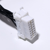 Cable de Extensión de Conexión OBD2 Automotriz, 1 Macho a 3 Hembras, para Conectar Múltiples Dispositivos de Diagnóstico OBD