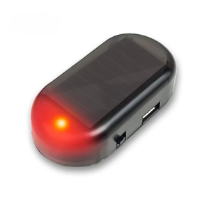 Alarme antivol solaire pour voiture avec lumière LED clignotante – Système de sécurité en gros - Product Image 5