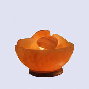 Lámpara de Sal del Himalaya Rosa Tallada a Mano, Luz Decorativa Natural para el Hogar, Spa, Dormitorio, Regalo - Product Image 3