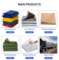 Bâche en PVC Flex tricoté Frontlit 440 g/m², personnalisable, choix de couleurs multiples, rouleau, imperméable, impression éco-solvant, usage extérieur