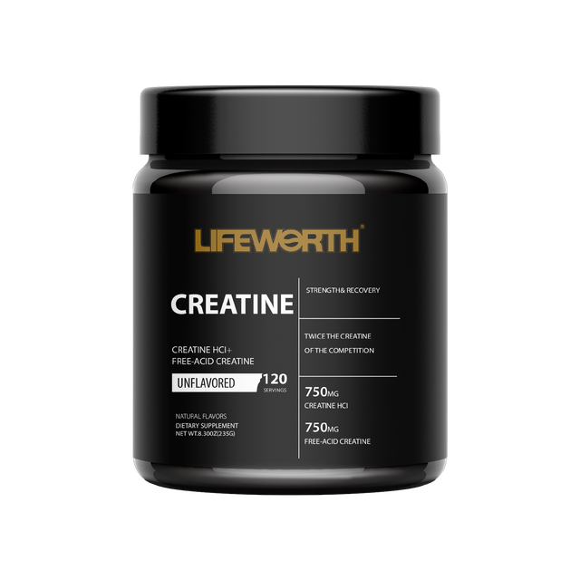 Lifeworth Pre-Workout Sport Supplement 200 MESH Creatine Monohydrate Amino Acids Capsules Powder Dosage Adults Pregnant Women