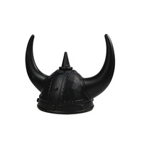 Homme Chapeau De Haute Qualité Personnalisé Fête De Carnaval En Plastique Casque Viking Diable Cornu Chapeau