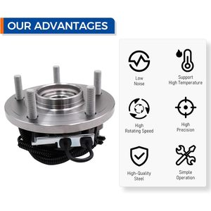 Conjunto de Rodamiento de Cubo de Rueda Delantera Parod 513273 para Chrysler Town Country Dodge Grand Caravan - Product Image 6