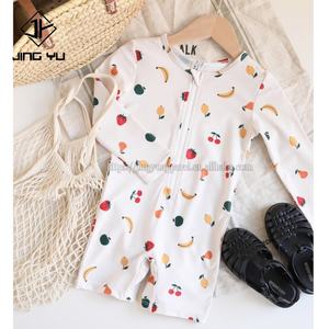 Recycled Polyester Fabric Custom Beachwear Summer Swimwear Girls Swimwear <b>Kids</b> Swimsuit Baby Swim Wear Baby <b>Swimming</b> <b>Suit</b> - Product Image 3