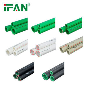 Tuyaux d'alimentation en eau chaude/froide multicouches PPR IFAN 20-63 mm, norme allemande, en polypropylène pour la construction résidentielle - Product Image 1