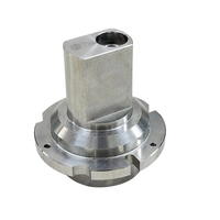 Support de fixation d'axe à bride en aluminium 6061 pour tournage CNC et fraisage 3 axes, adaptateur de précision personnalisé