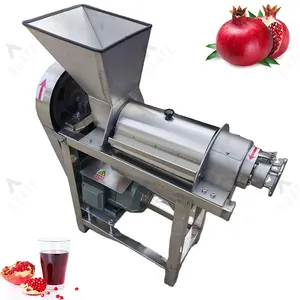 Preço de fábrica máquina de despolpamento de purê de frutas/máquina extratora de parafuso de suco prensado equipamento de extração