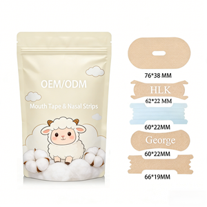 شرائط أنفية مخصصة مضادة للعرق وغير مسببة للحساسية من HLK، خالية من اللاتكس لتحسين التنفس والنوم، شرائط أنفية ممتازة لمكافحة الشخير أثناء النوم - Product Image 1