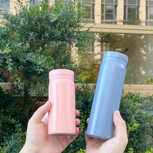 Water <b>Bottle</b> Ultra-compact Insulated Thermos Cups Mini Cute Vacuum <b>Flask</b> Stainless Steel Travel Drink - Product Image 1